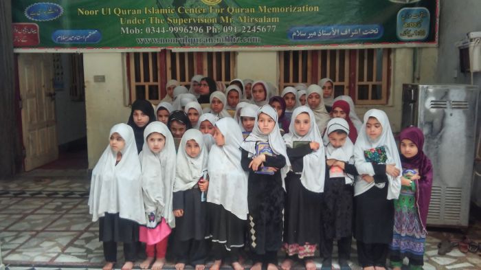 Madrasa Noorulquran female students