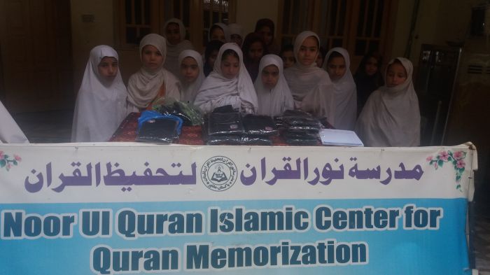 Charity program in madrasa noorulquran